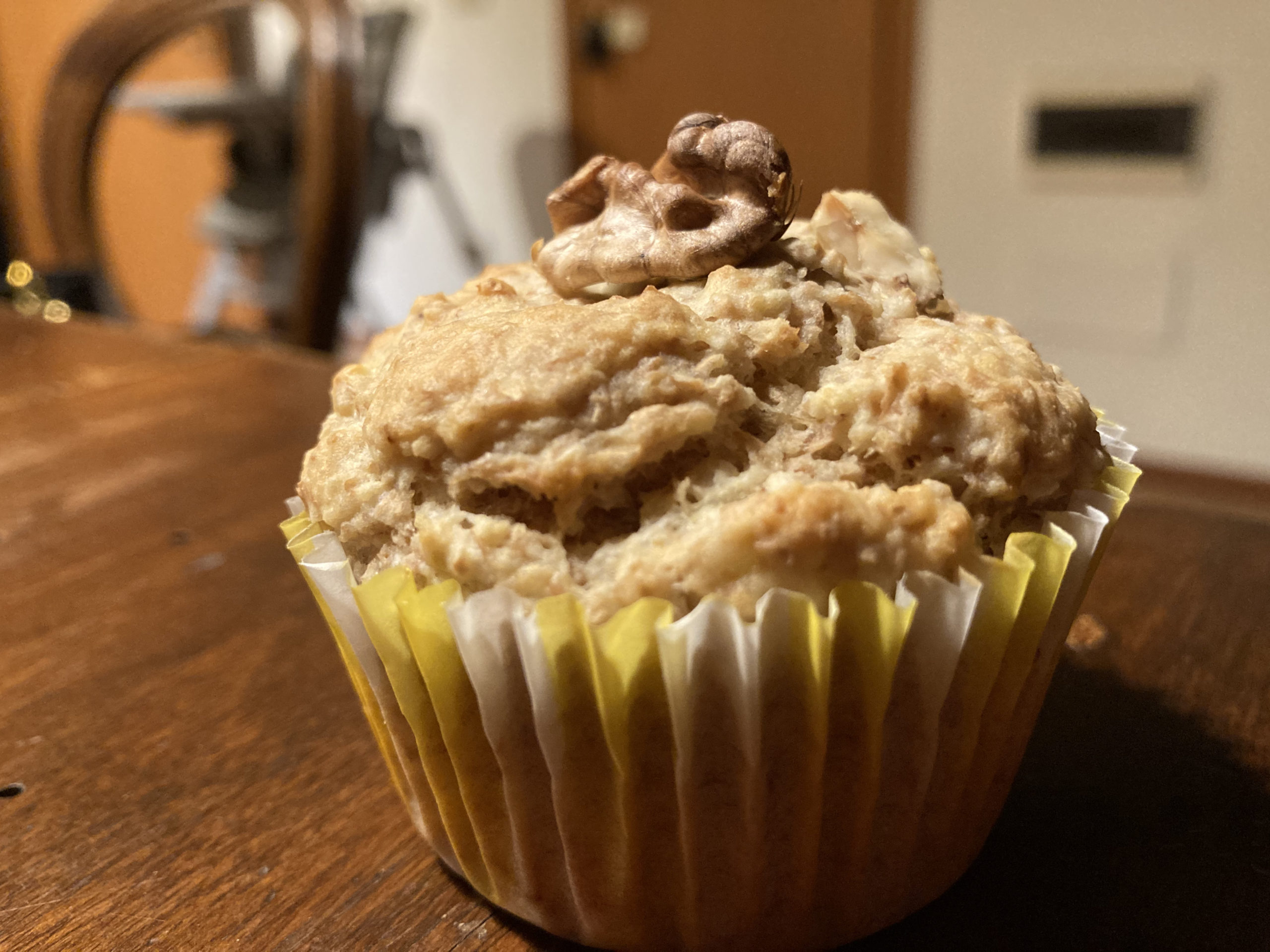 Muffin senza latte, uova e burro