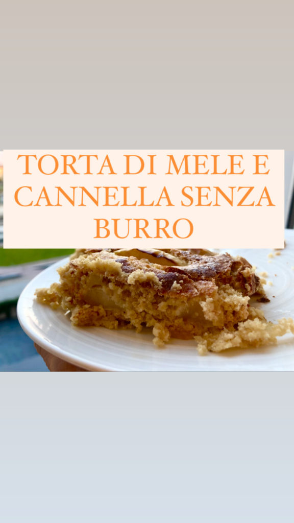 Torta di mele e cannella